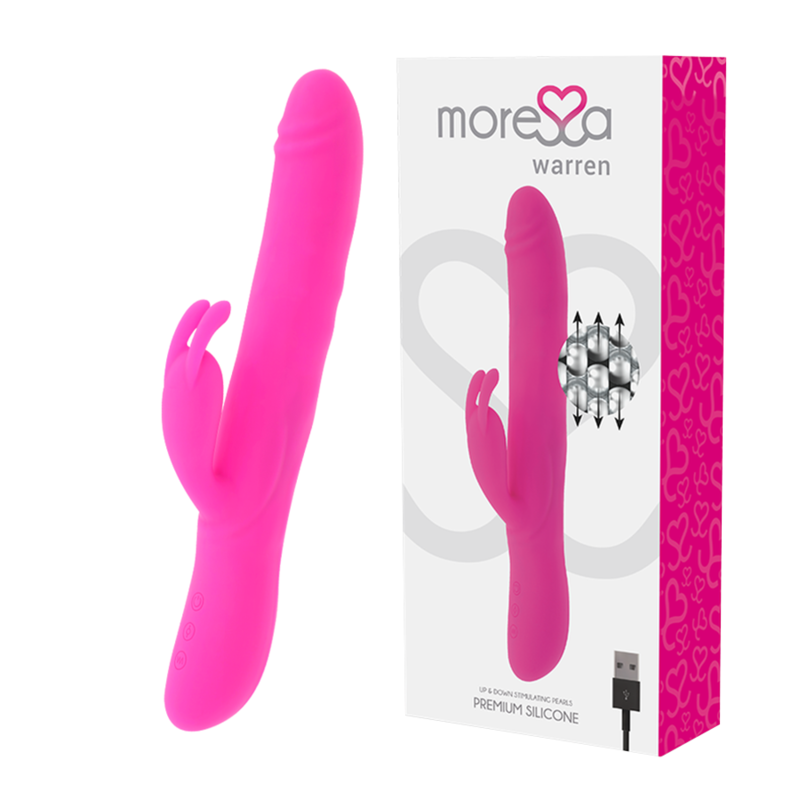 MORESSA - SILICONE RECHARGEABLE WARREN PREMIUM