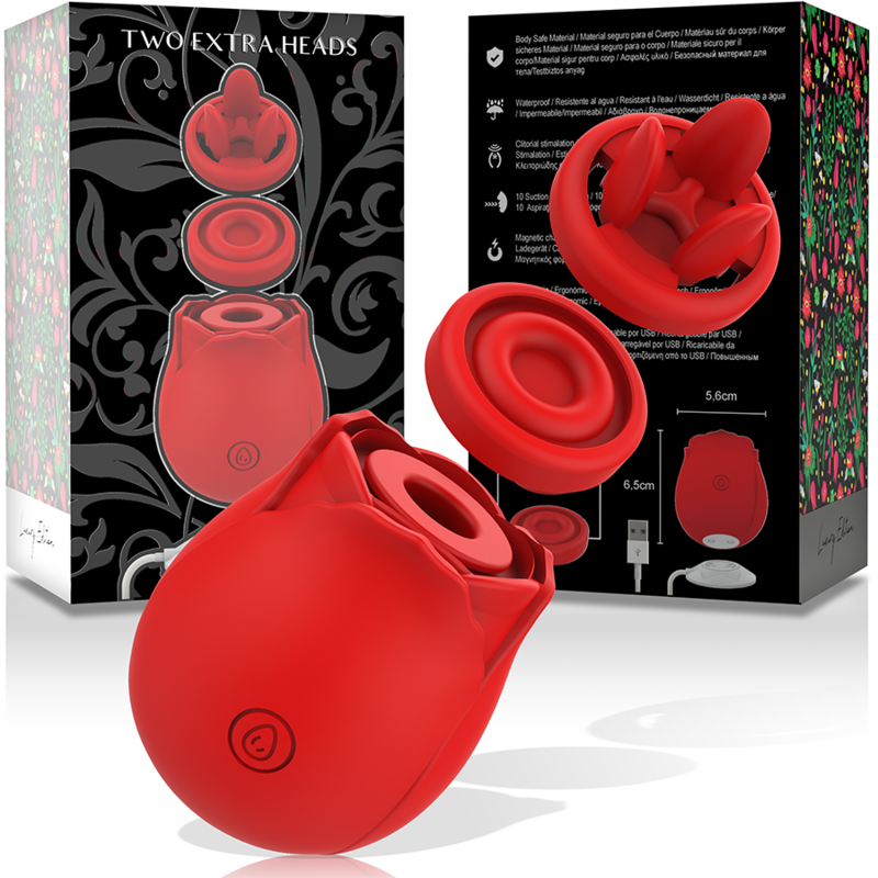 MIA - STIMULATEUR DE CLITORIS À DEUX TÊTES ÉDITION DE LUXE