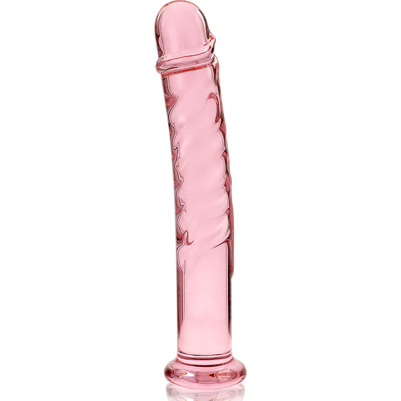 NEBULA SERIES BY IBIZA - MODEL 16 DILDO IN TRANSPARENT BOROSILICATE GLASS 18.5 CM -O- 3 CM