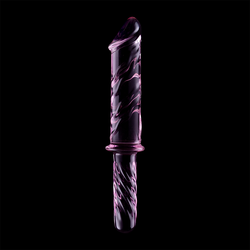 NEBULA SERIES BY IBIZA - MODEL 24 DILDO IN TRANSPARENT BOROSILICATE GLASS 28.5 CM -O- 5 CM