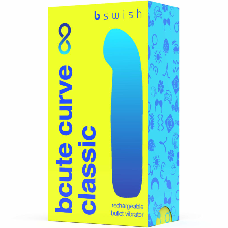 B SWISH - VIBRATEUR EN SILICONE RECHARGEABLE CLASSIQUE BCUTE INFINITE CURVES JAUNE