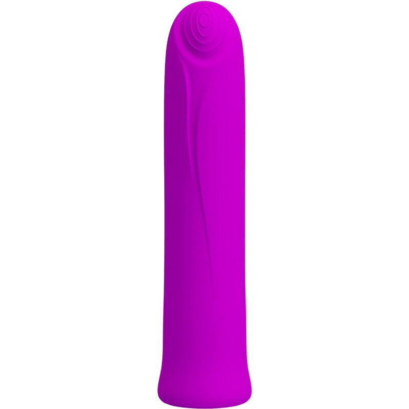 PRETTY LOVE - VIBRATEUR CURTIS MINI SUPER PUISSANCE 12 VIBRATIONS EN SILICONE VIOLET