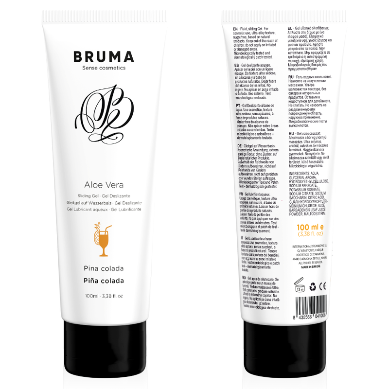 BRUMA - GEL GLISSANT ALOE VERA SAVEUR PINA COLADA 100 ML