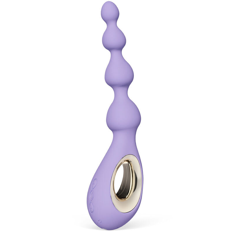 LELO - SORAYA PURPLE BEADED ANAL MASSAGER