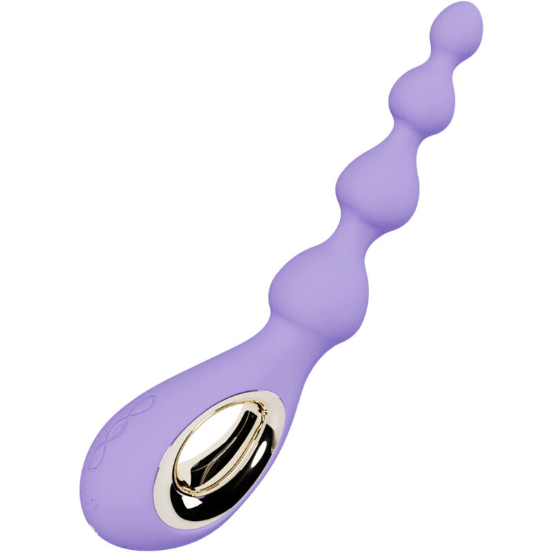 LELO - SORAYA PURPLE BEADED ANAL MASSAGER