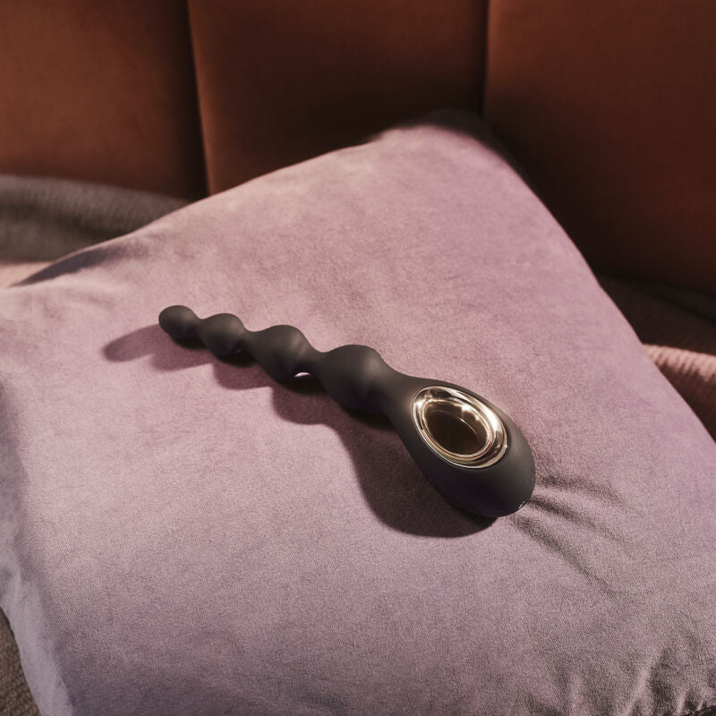 LELO - SORAYA PURPLE BEADED ANAL MASSAGER