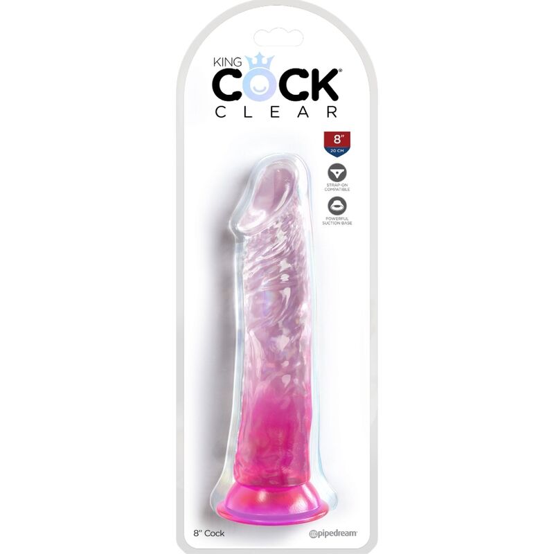 KING COCK - PÉNIS RÉALISTE CLAIR 19,7 CM ROSE