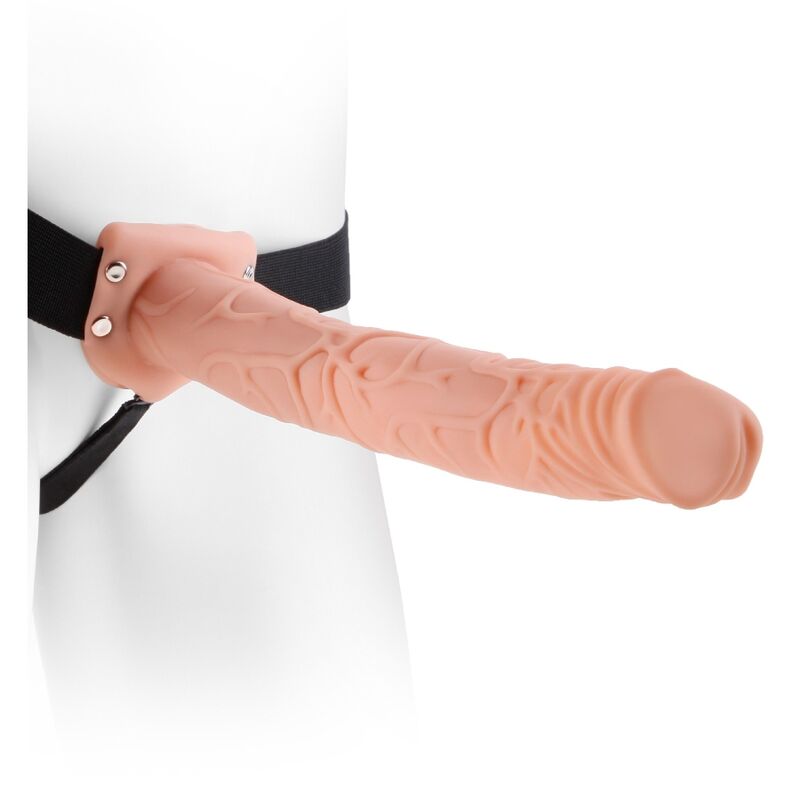 SÉRIE FETISH FANTASY - HARNAIS RÉGLABLE PÉNIS RÉALISTE 28 CM