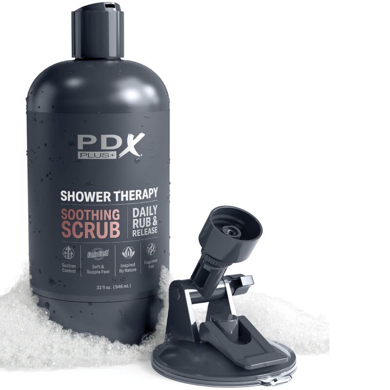 PDX PLUS - MASTURBATEUR STROKER DESIGN DISCRET DU FLACON APAISANT GOMMAGE SHAMPOOING CANDY