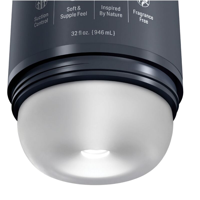 PDX PLUS - DISCREET DESIGN STROKER MASTURBATOR IN DEEP CREAM SHAMPOO BOTTLE