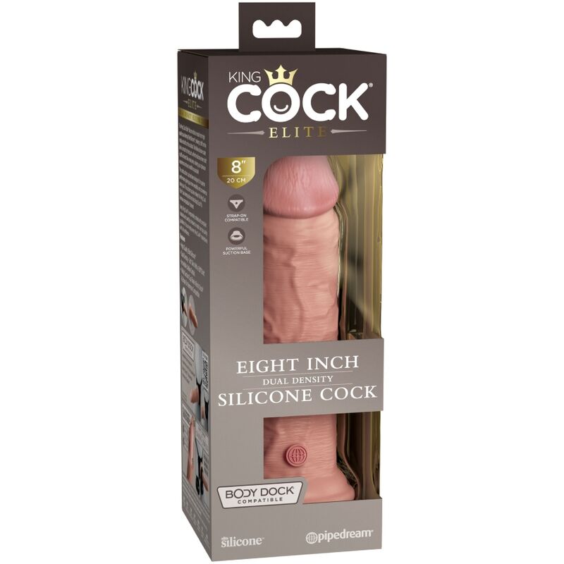 KING COCK - GODE RÉALISTE EN SILICONE ELITE 20,3 CM