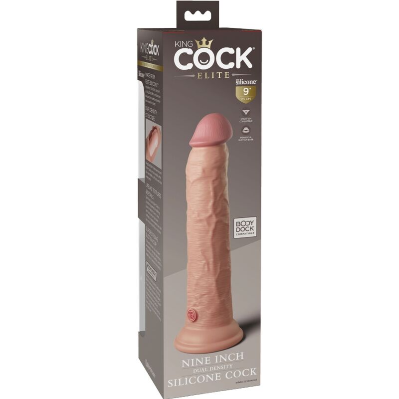 KING COCK - GODE RÉALISTE EN SILICONE ELITE 23 CM