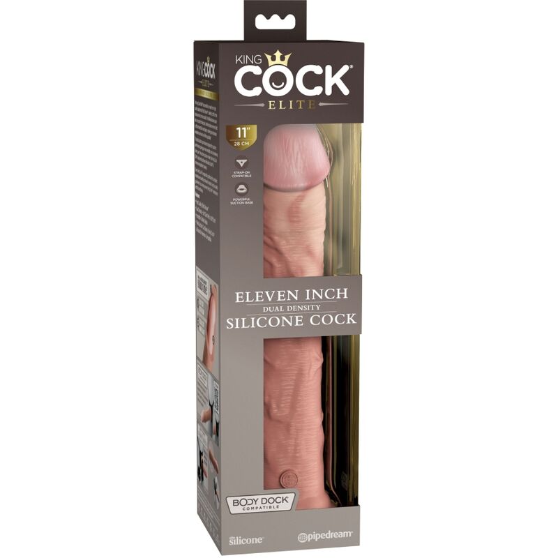 KING COCK - GODE RÉALISTE EN SILICONE ELITE 28 CM