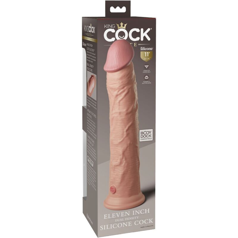 KING COCK - GODE RÉALISTE EN SILICONE ELITE 28 CM