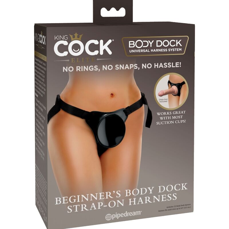 KING COCK - HARNAIS RÉGLABLE ELITE POUR DÉBUTANTS