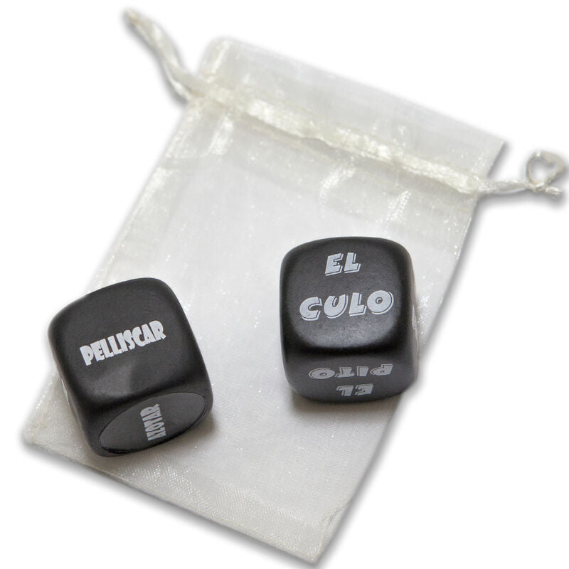 DIABLO PICANTE - SADO DICE POCKET 3 MM x 3 MM + DICE BODY PARTS