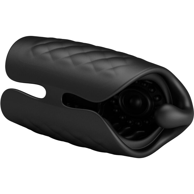 PRETTY LOVE - RECHARGEABLE VIBRATING GLAND MANUAL MASTURBATOR