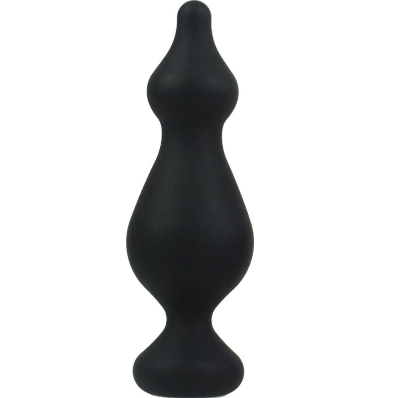 ADRIEN LASTIC - AMUSE BLACK SILICONE BUTT PLUG SIZE L