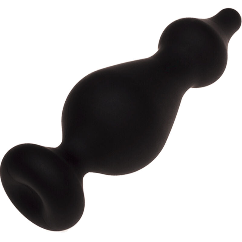 ADRIEN LASTIC - AMUSE BLACK SILICONE BUTT PLUG SIZE L