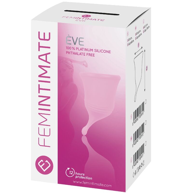 FEMINTIME - COUPES MENSTRUELLES EN SILICONE EVE NEW - TAILLE S