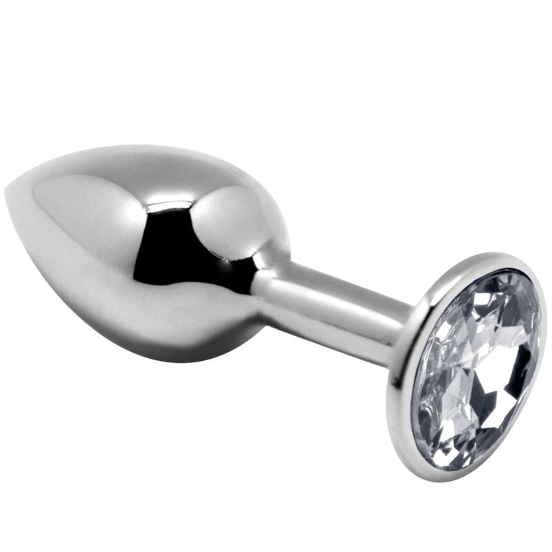 ALIVE - MINI PLUG EN MÉTAL BLANC PLAISIR ANAL TAILLE S