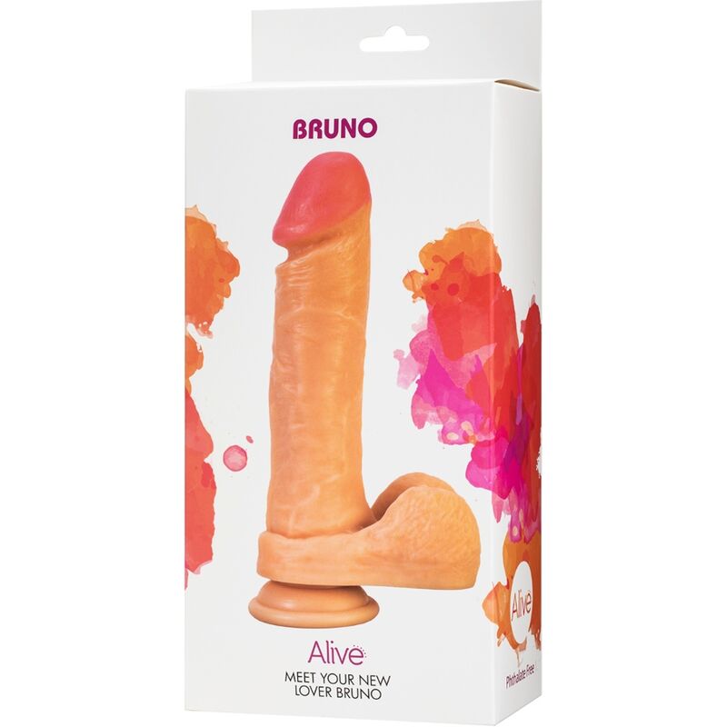 ALIVE - REALISTIC BRUNO PENIS 22 CM