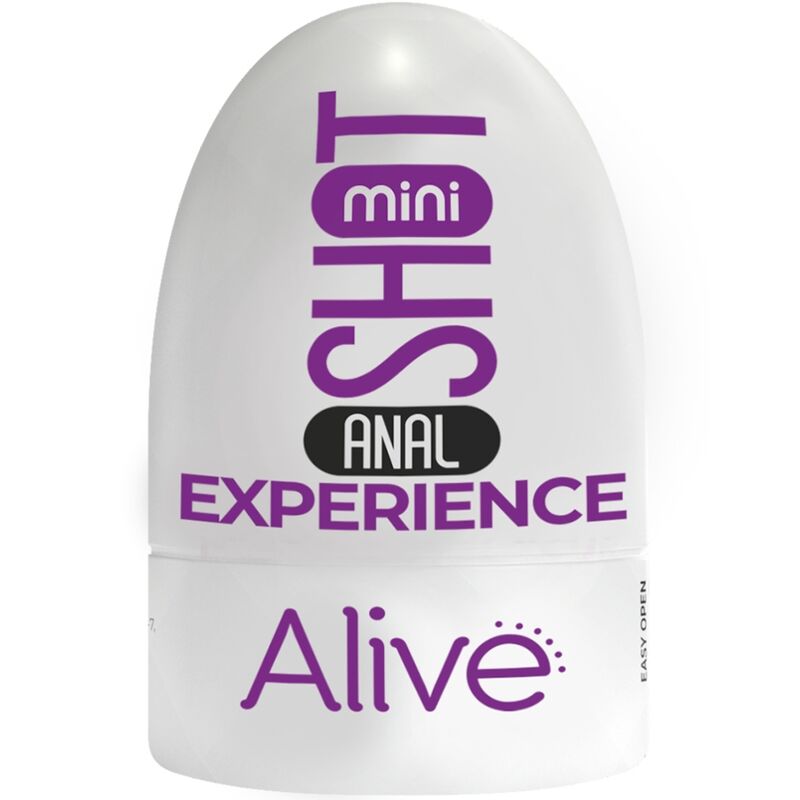 ALIVE - EXPÉRIENCE DE TIR AVEC UN MINI MASTURBATEUR ANAL