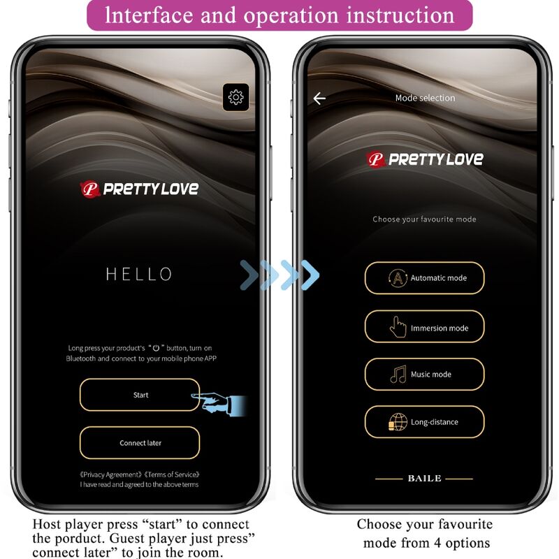 PRETTY LOVE - TÉLÉCOMMANDE MAGENTA ŒUF VIBRANT RECHARGEABLE DOREEN