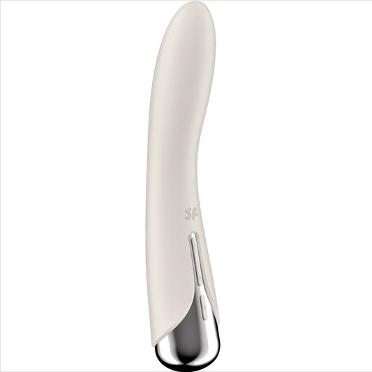 SATISFYER - SPINNING VIBE 1 VIBRATEUR G-SPOT ROTATOR ROUGE