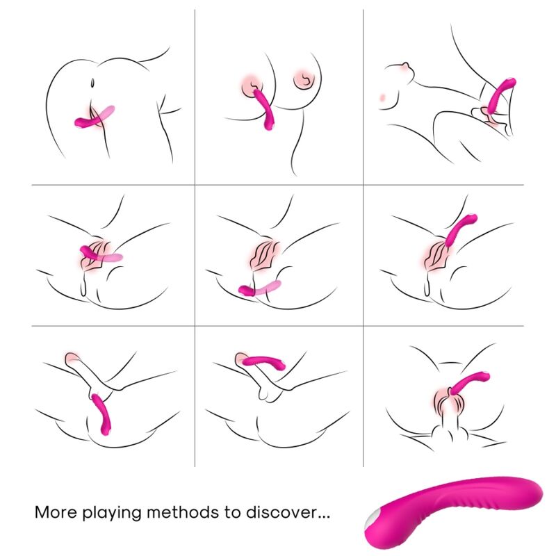 ARMONY - LEGEND VIBRATOR IN FUCHSIA SILICONE