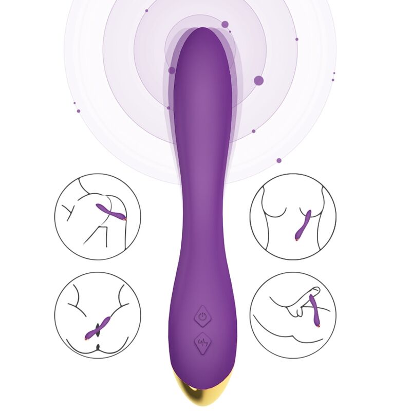 ARMONY - FLAMINGO MULTIPOSITION VIBRATOR PURPLE
