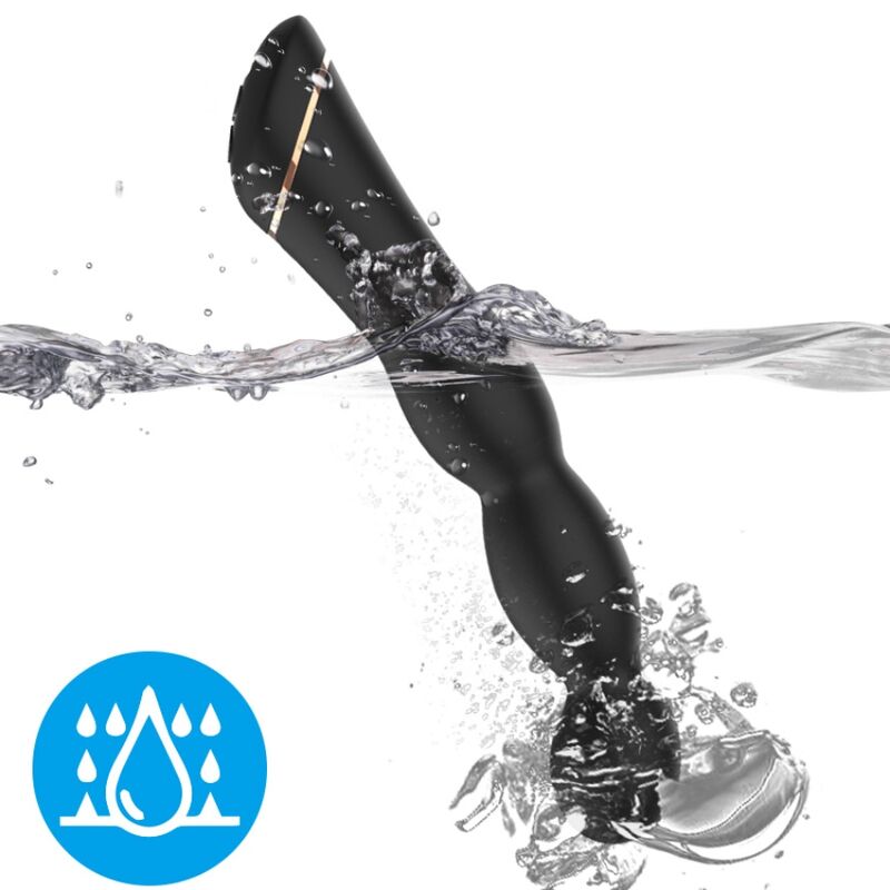 ARMONY - VIBRATEUR EN BAMBOU RÉGLABLE NOIR