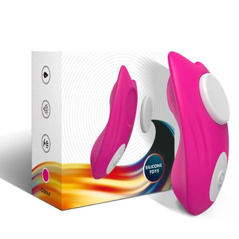 ARMONY - PANTALON PORTABLE AVEC VIBRATEUR À TÉLÉCOMMANDE PAPILLON ROSE