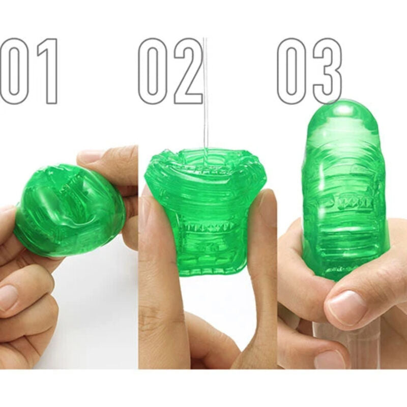 TENGA - UNI EMERALD MASTURBATOR THIMBLER
