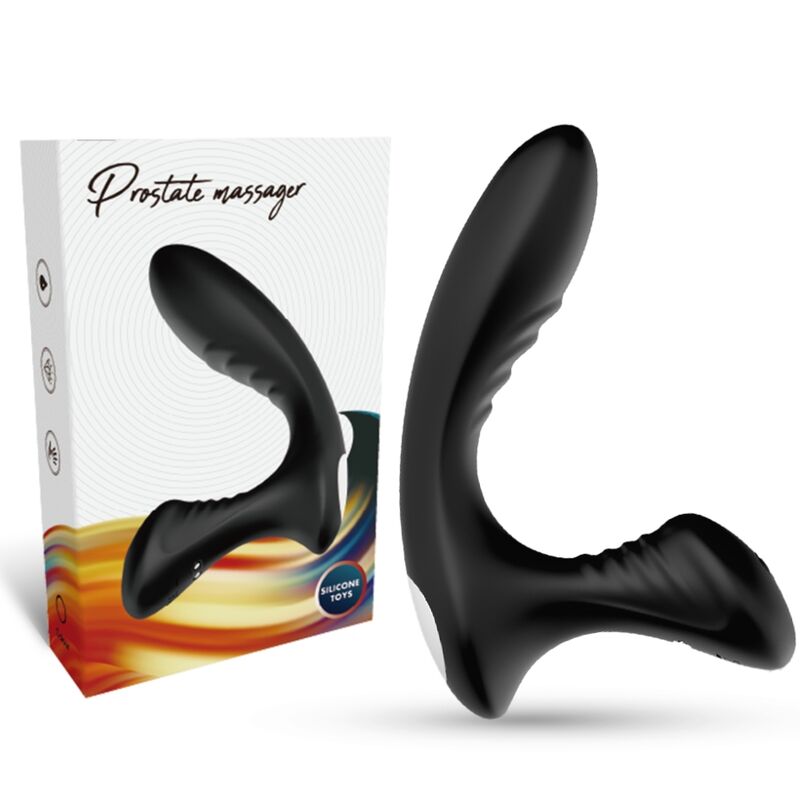 ARMONY - VIBRATEUR ANAL PROSTATE STORM ET PRISE TÉLÉCOMMANDE NOIR