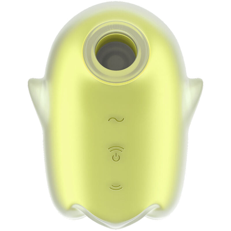 SATISFYER - GHOST AIR PULSE & VIBRATEUR JAUNE