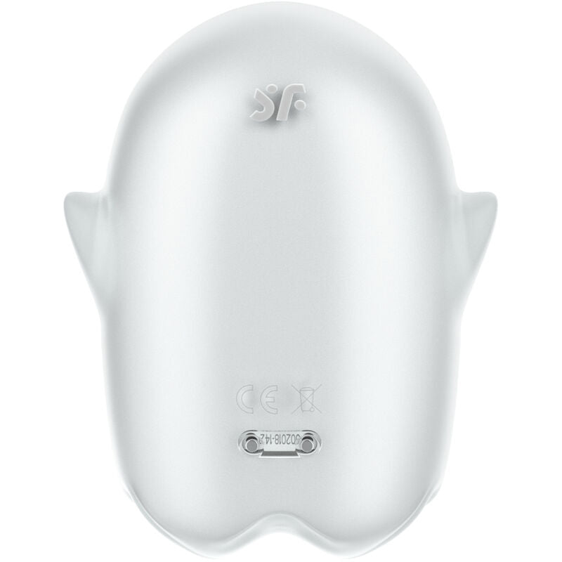 SATISFYER - GHOST AIR PULSE & VIBRATEUR JAUNE