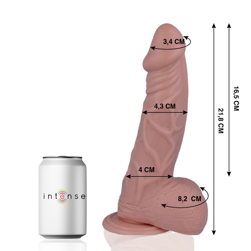 MR INTENSE - 25 BITES RÉALISTES 21,8 CM -O- 4,3 CM