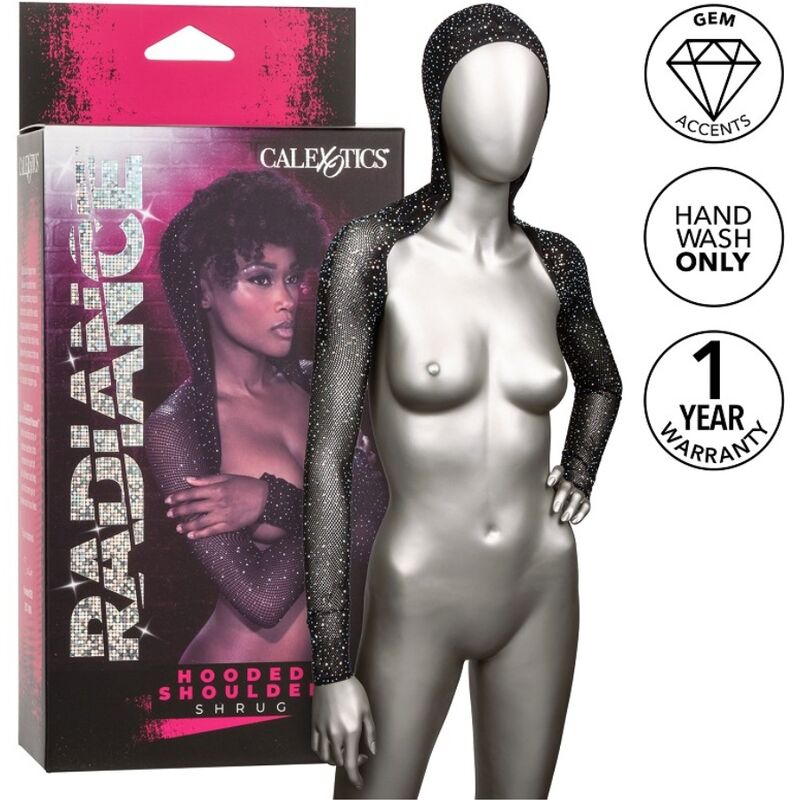 CALEXOTICS - MANTEAU D'ÉPAULE À CAPUCHE RADIANCE RENO