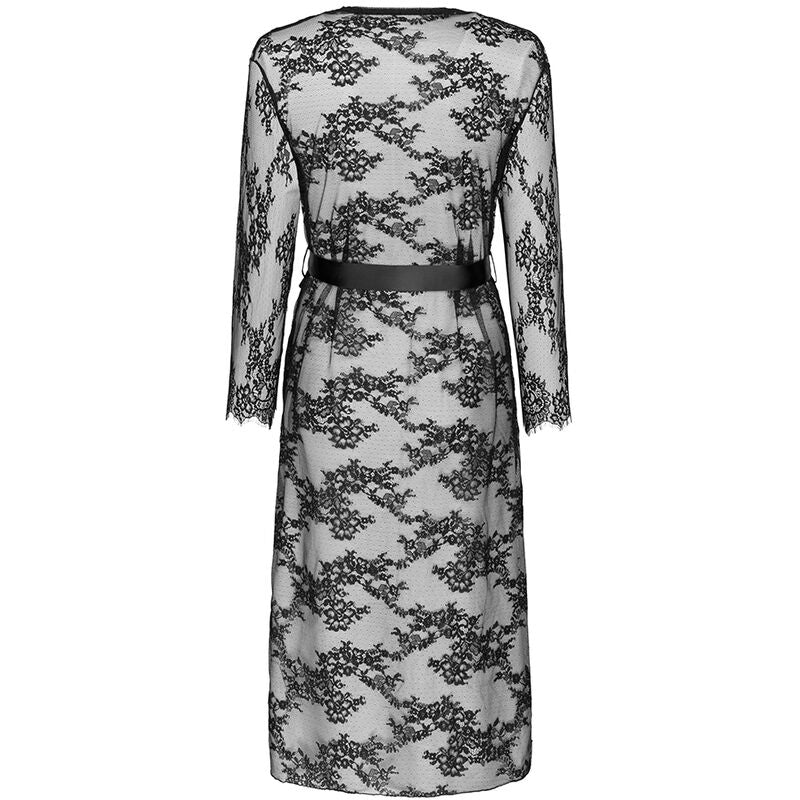 LIVCO CORSETTI FASHION - MOSTINA LC 90641 DRESSING G BLACK DRESS