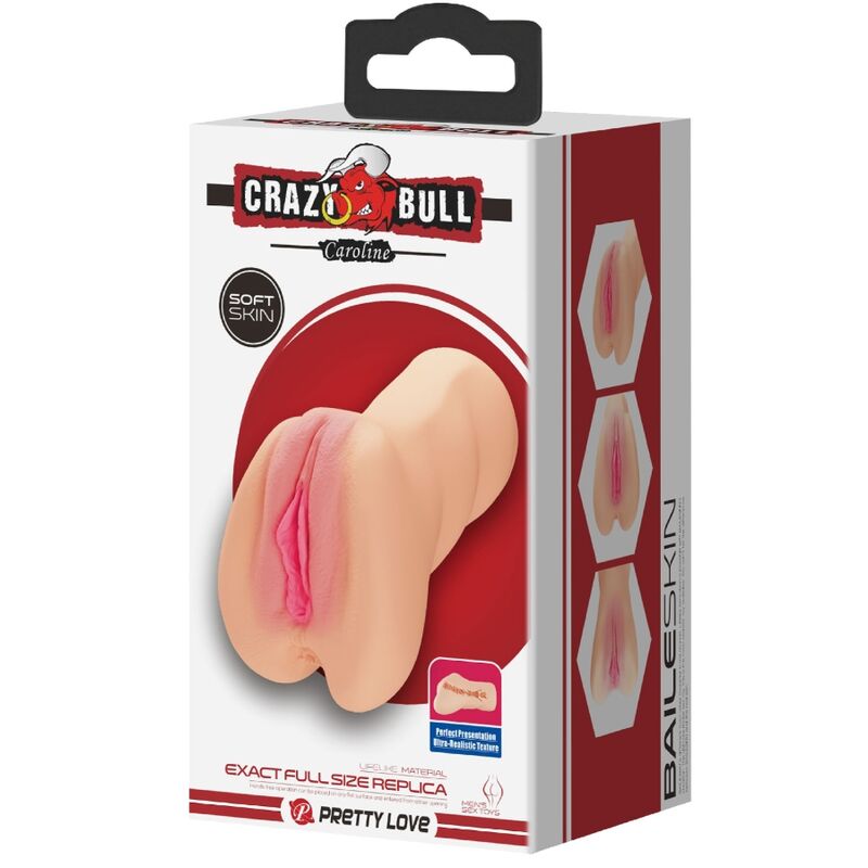 CRAZY BULL - MASTUBADEUR EN FORME DE VAGIN CAROLINE