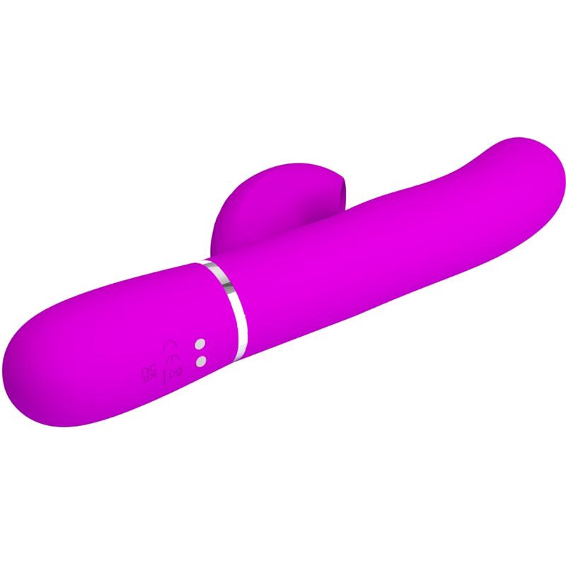 PRETTY LOVE - VIBRATEUR MULTIFONCTION PERLITA 3 EN 1 POINT G VIOLET