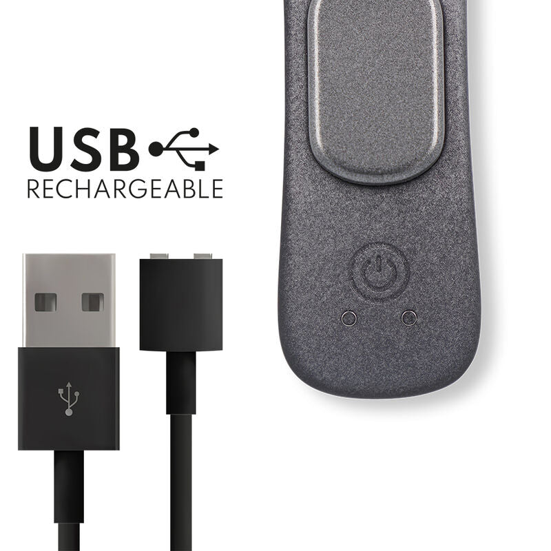 ONINDER - VIBRATEUR MANILLE CULOTTE RECHARGEABLE 9 VITESSES 9,6 CM X 2,6 CM - APPLICATION GRATUITE