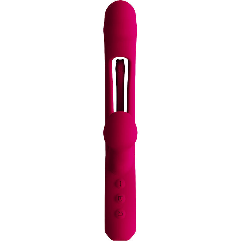 ARMONY - VIBRATEUR IMPACT SWING ET DOUBLE STIMULATEUR MODÈLE 2 BORDEAUX