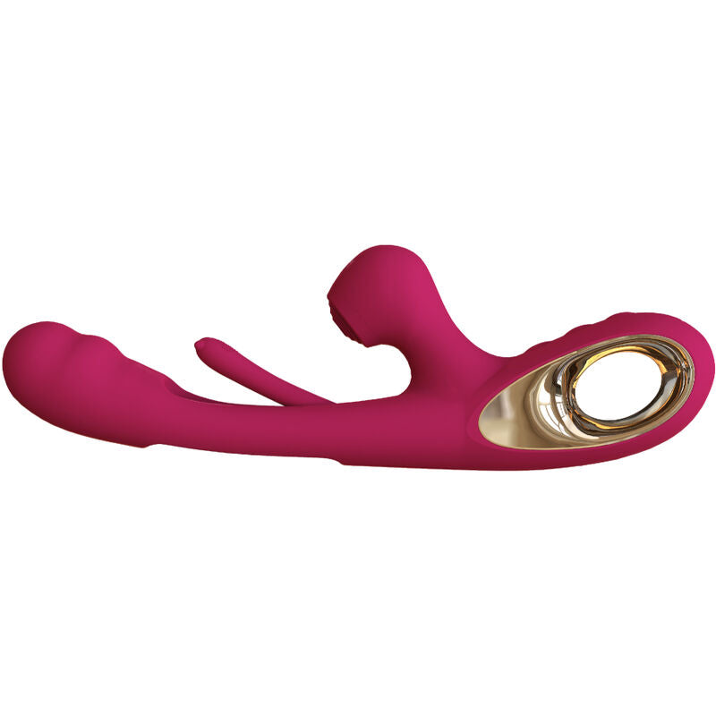 ARMONY - VIBRATEUR IMPACT SWING ET DOUBLE STIMULATEUR MODÈLE 2 BORDEAUX
