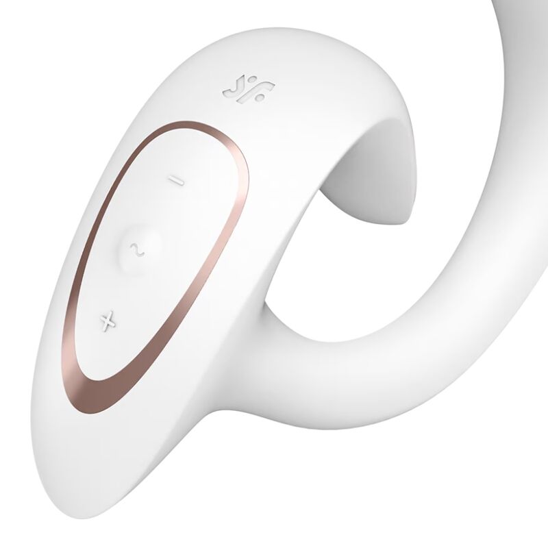 SATISFYER - VIBRATEUR G FOR GODDESS 1 LAPIN BLANC