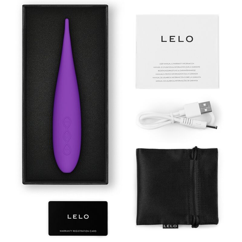 LELO - STIMULATEUR DE CLITORIS VIOLET DOT TRAVEL