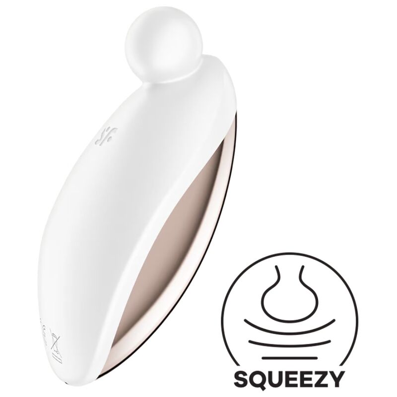 SATISFYER - VIBRATEUR À POSER SPOT ON 2 BLANC