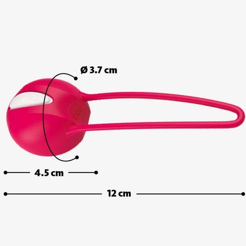 FUN FACTORY - SMARTBALL ONE BALLE PELVIENNE BLANCHE / VERT PISTACHE