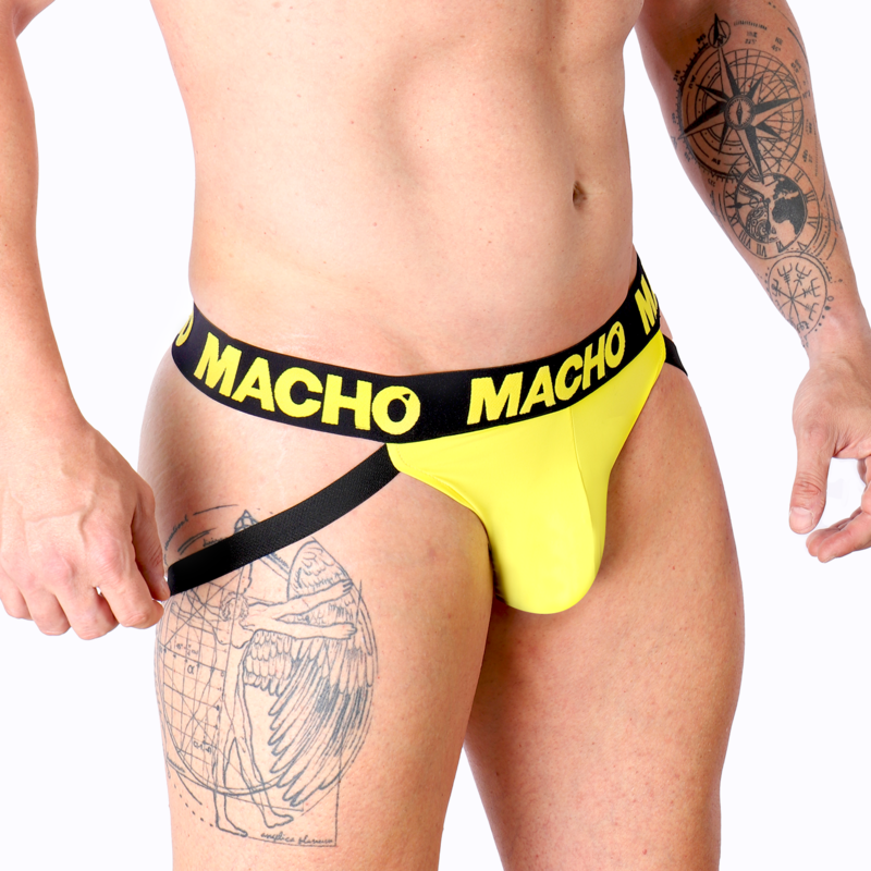 MACHO - JOCK MX25A LYCRA JAUNE S